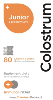 Colostrum Junior z probiotykami